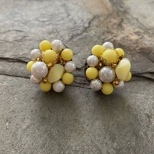 Vintage Clip-On Earrings. (2 sets)